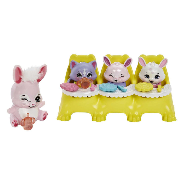 Mattel Enchantimals Baby Beste Freunde Pop Bree Bnunny und Twist