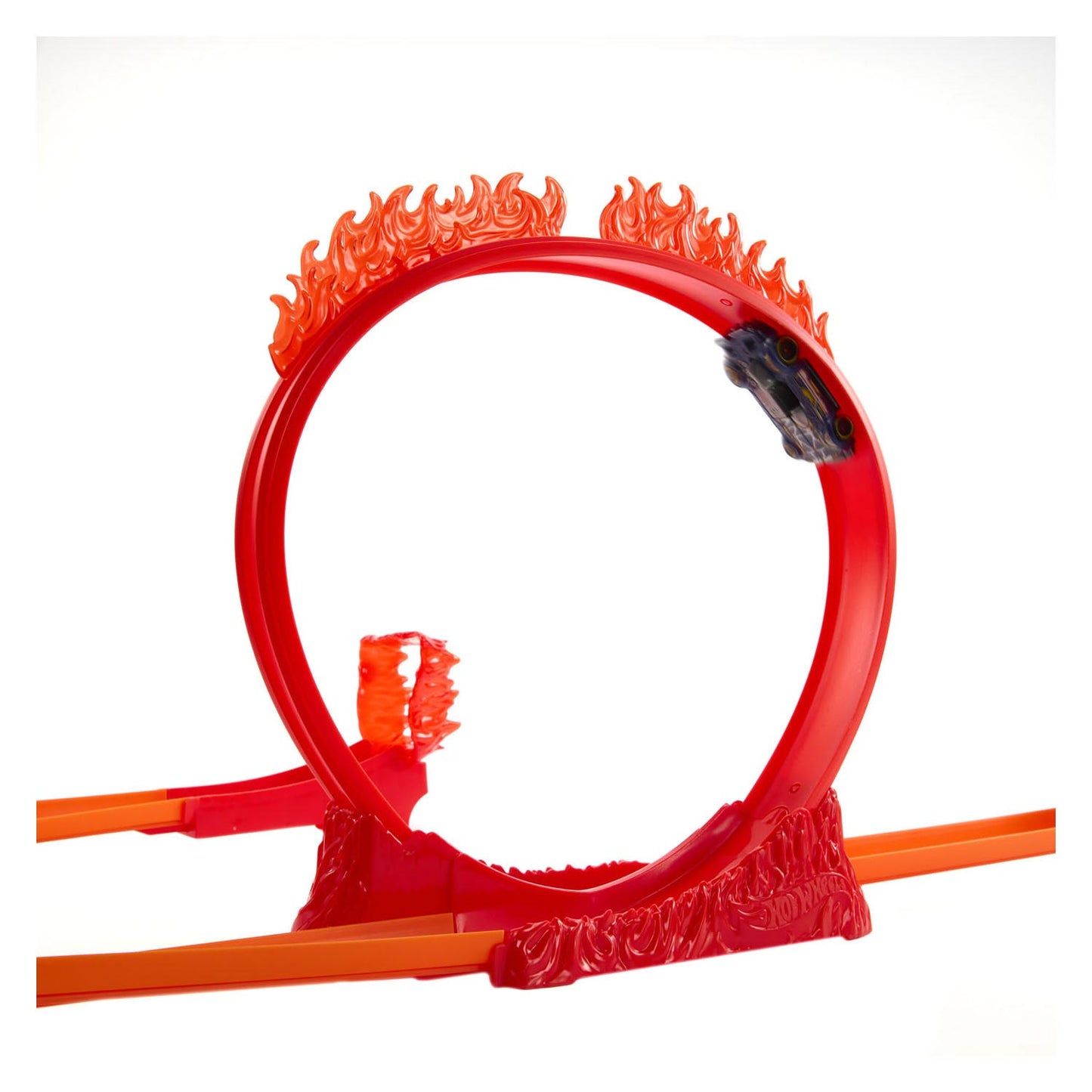 Hot Wheels Track Builder Flame Stunt Set