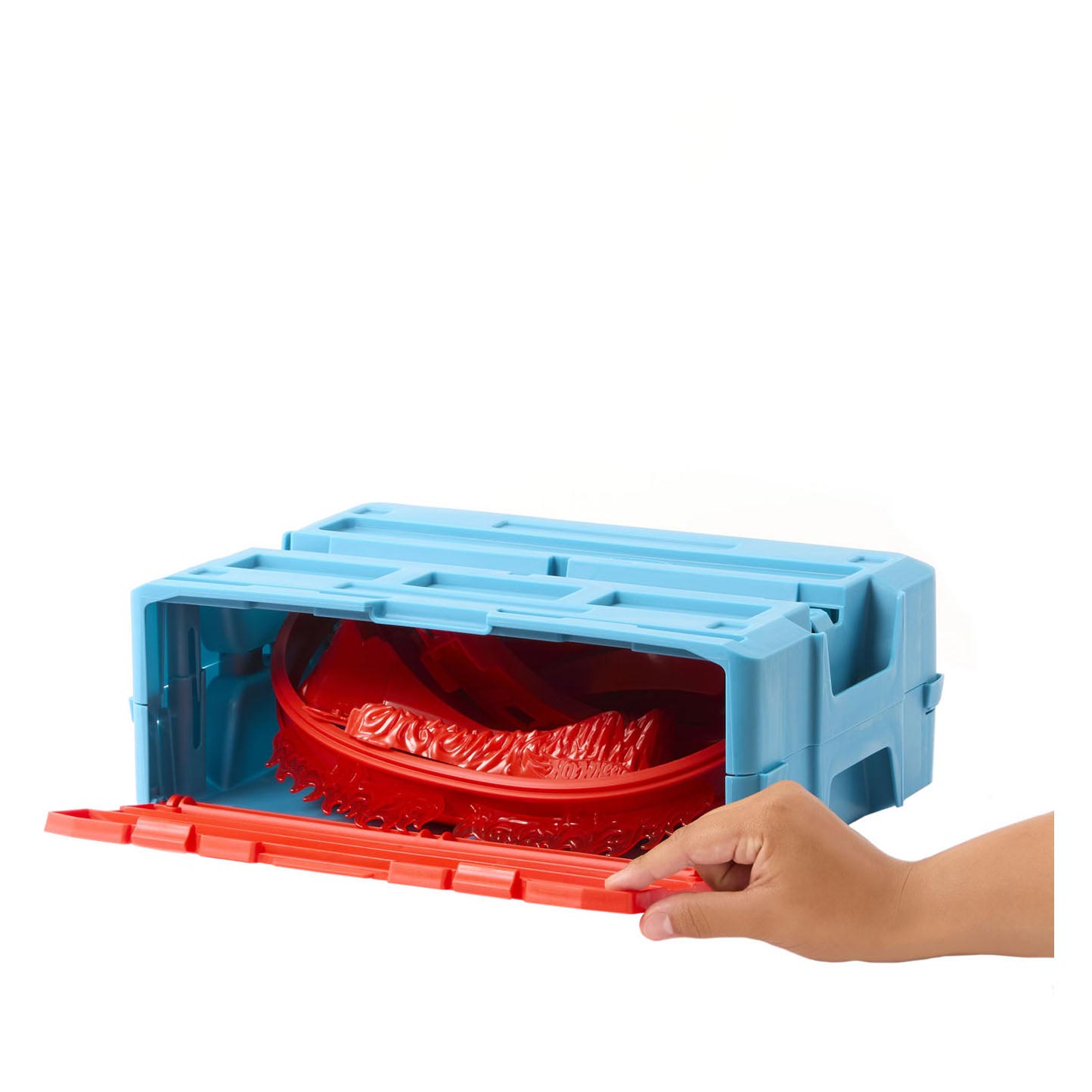 Hot Wheels Track Builder Flame Stunt Set