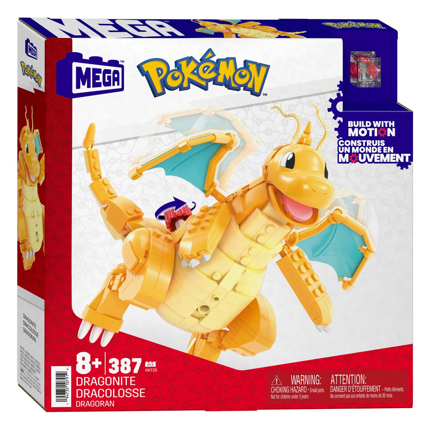 Mattel Mega Conrux Bouwset Dragonit