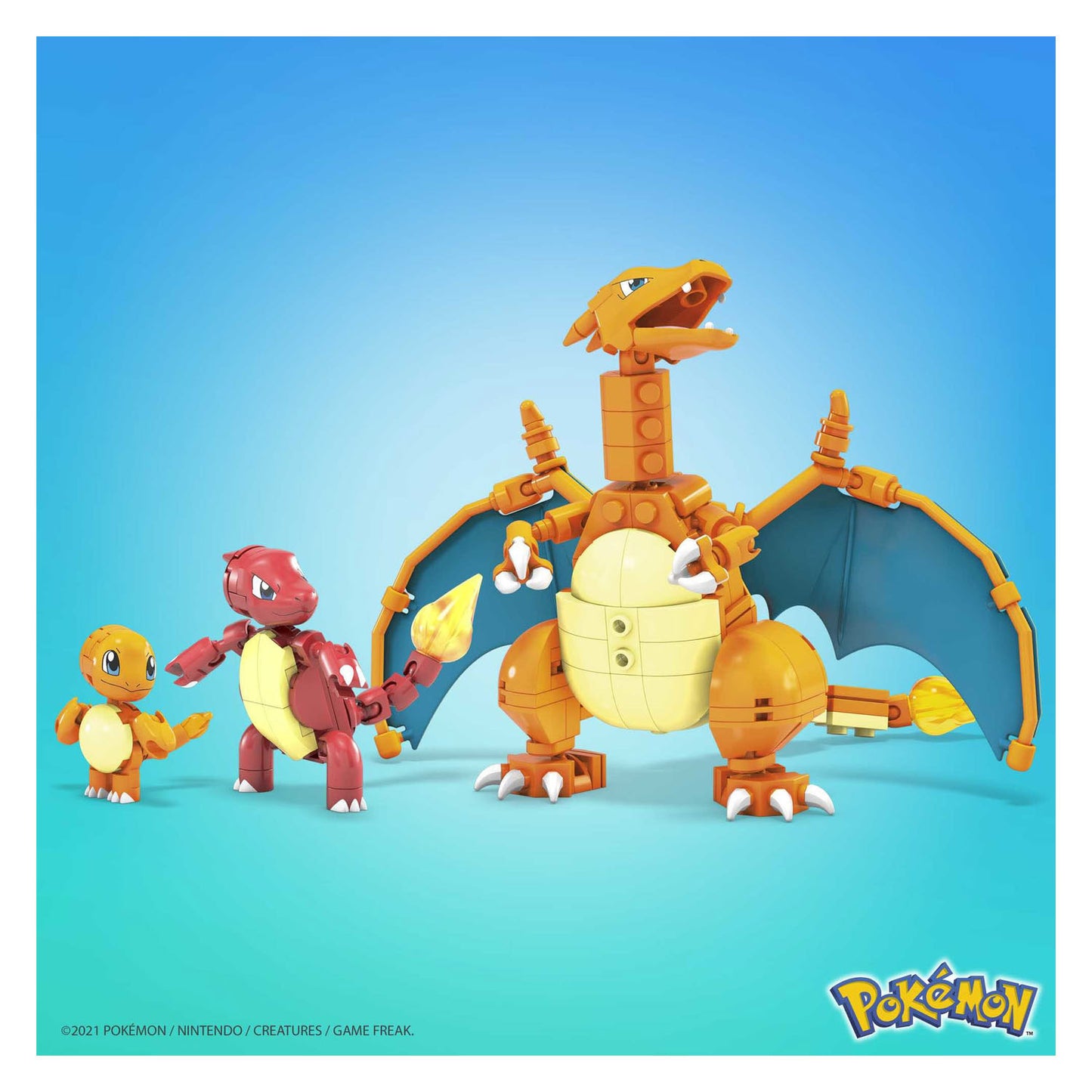 Mattel Mega Constux Bouwset Charmander Evolution