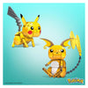 Pokémon Mega Constux Pokemon Construction Set Build und Show Pikachu Evolution Trio