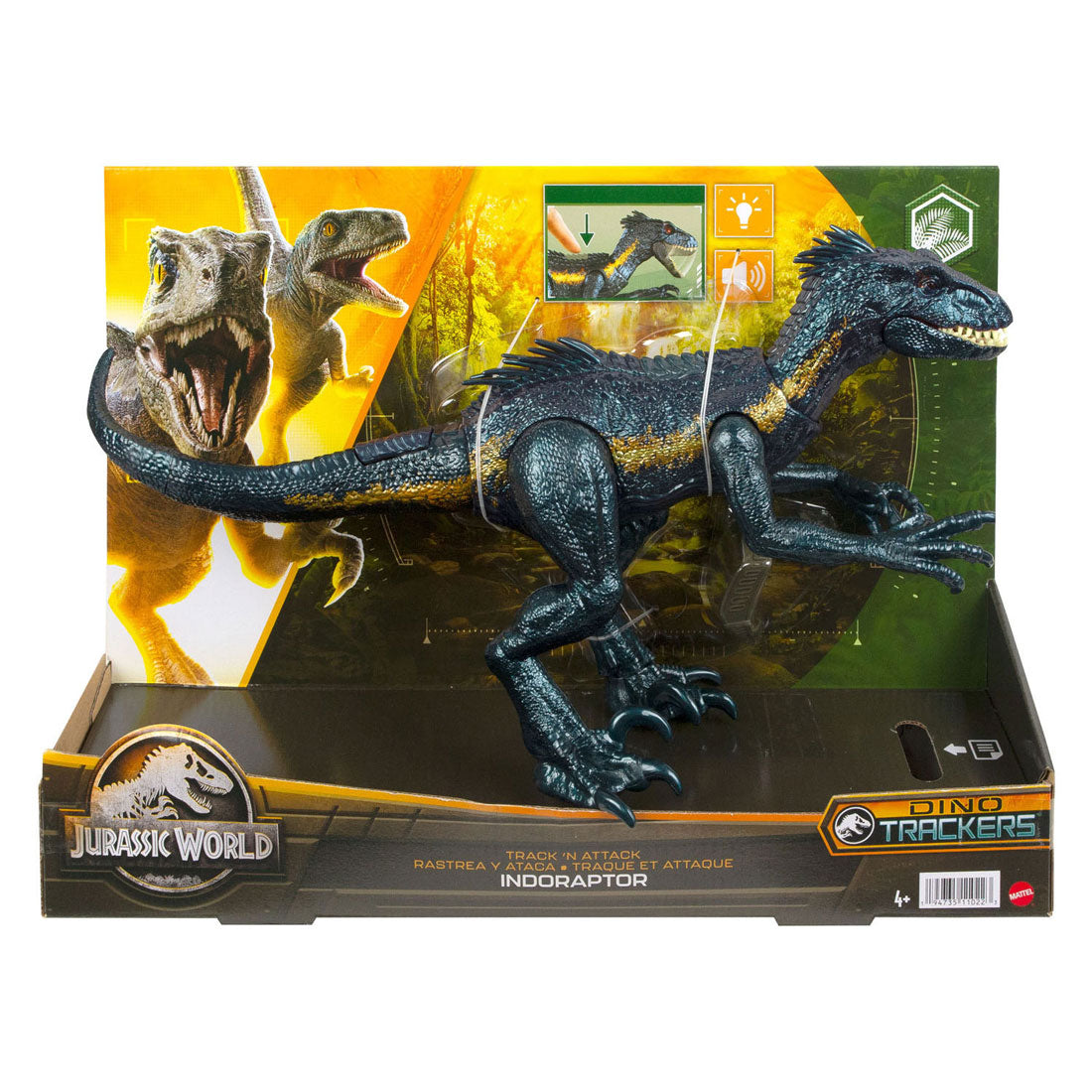 Mattel Jurassic World Track n Angriff Indorraptor Play Figur