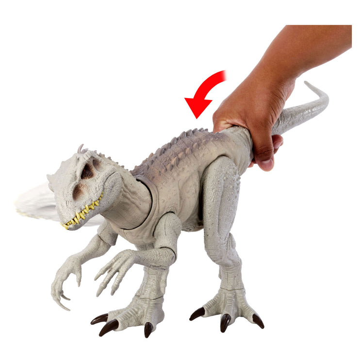 Mattel Jurassic World Tarning und Fighting Indominus Rex Speel Figur
