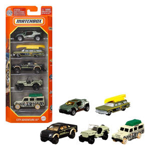 Mattel Matchbox Basics Cars, 5st.