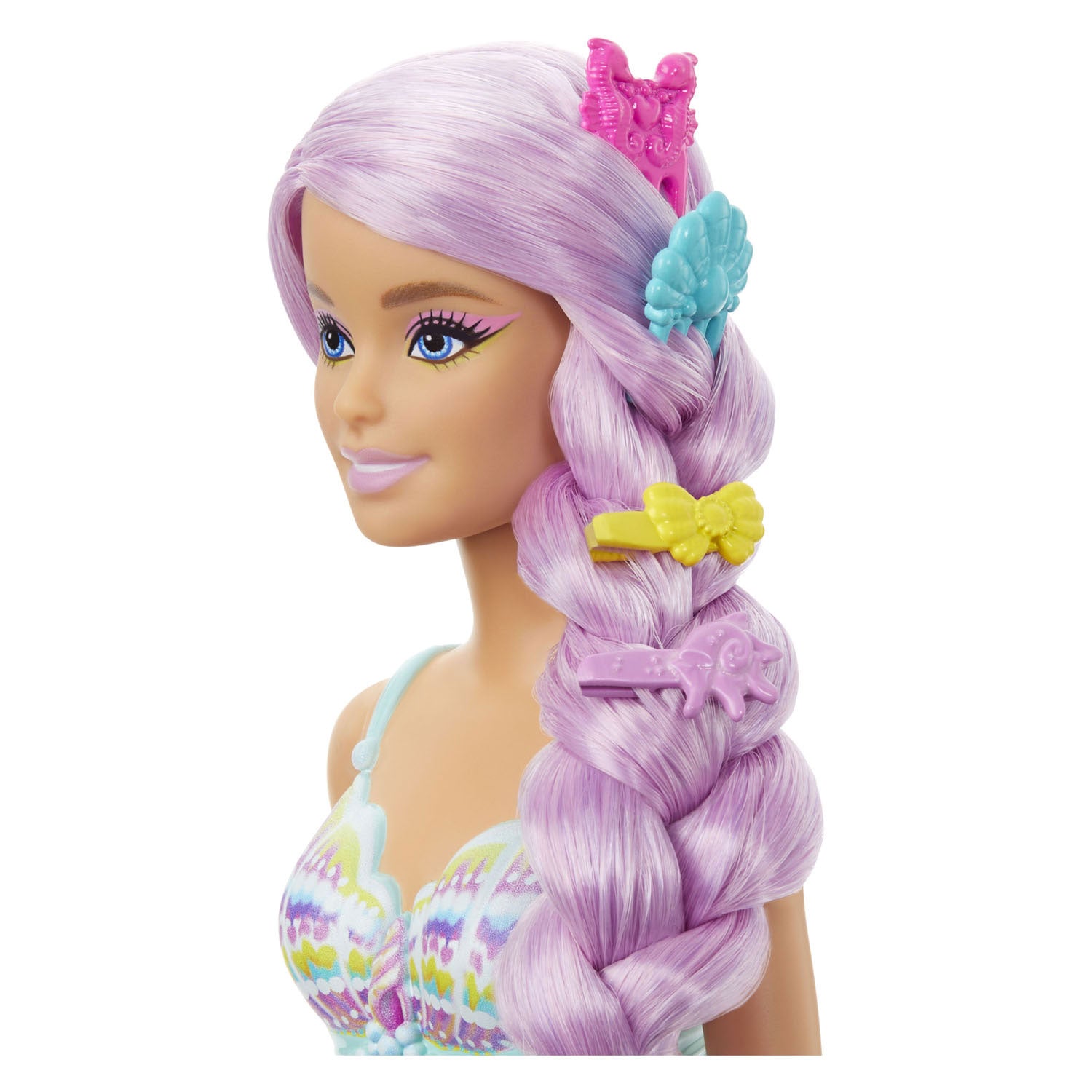 Mattel Mermaid Pop mit Fantasy -Haaren von 18 cm