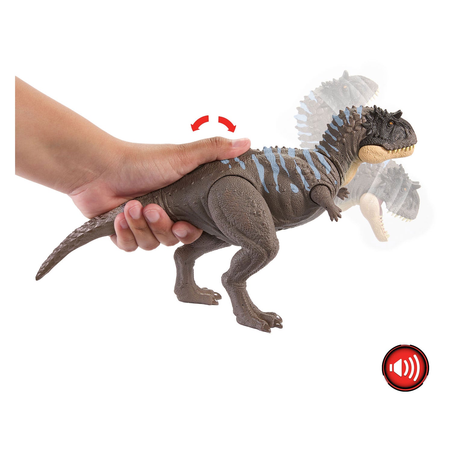 Mattel Jurassic World Wild Roar Ekrixinatosaurus spielen Figur