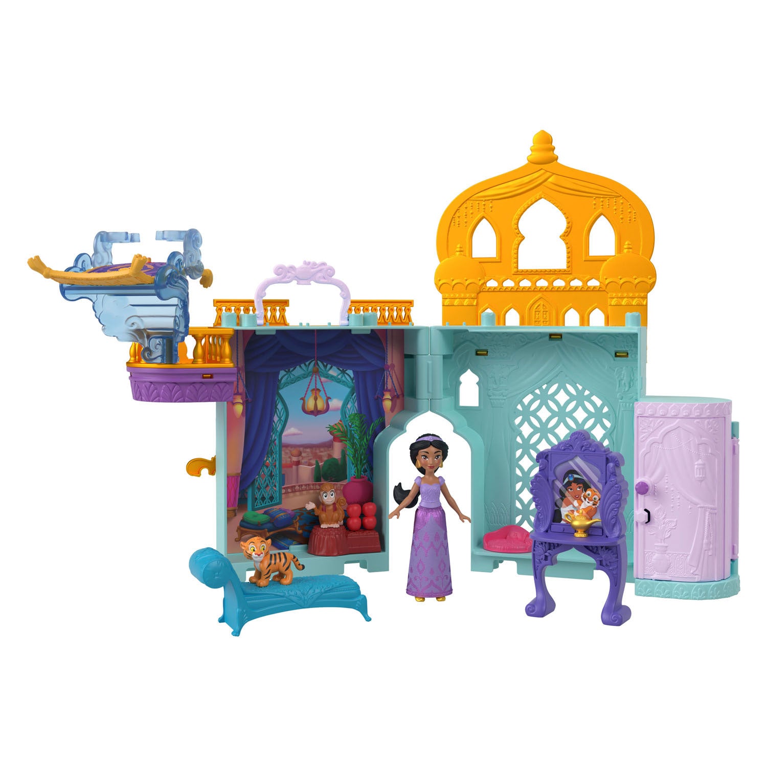Mattel Princess Staple Stackers Jasmines Palastspiel -Set