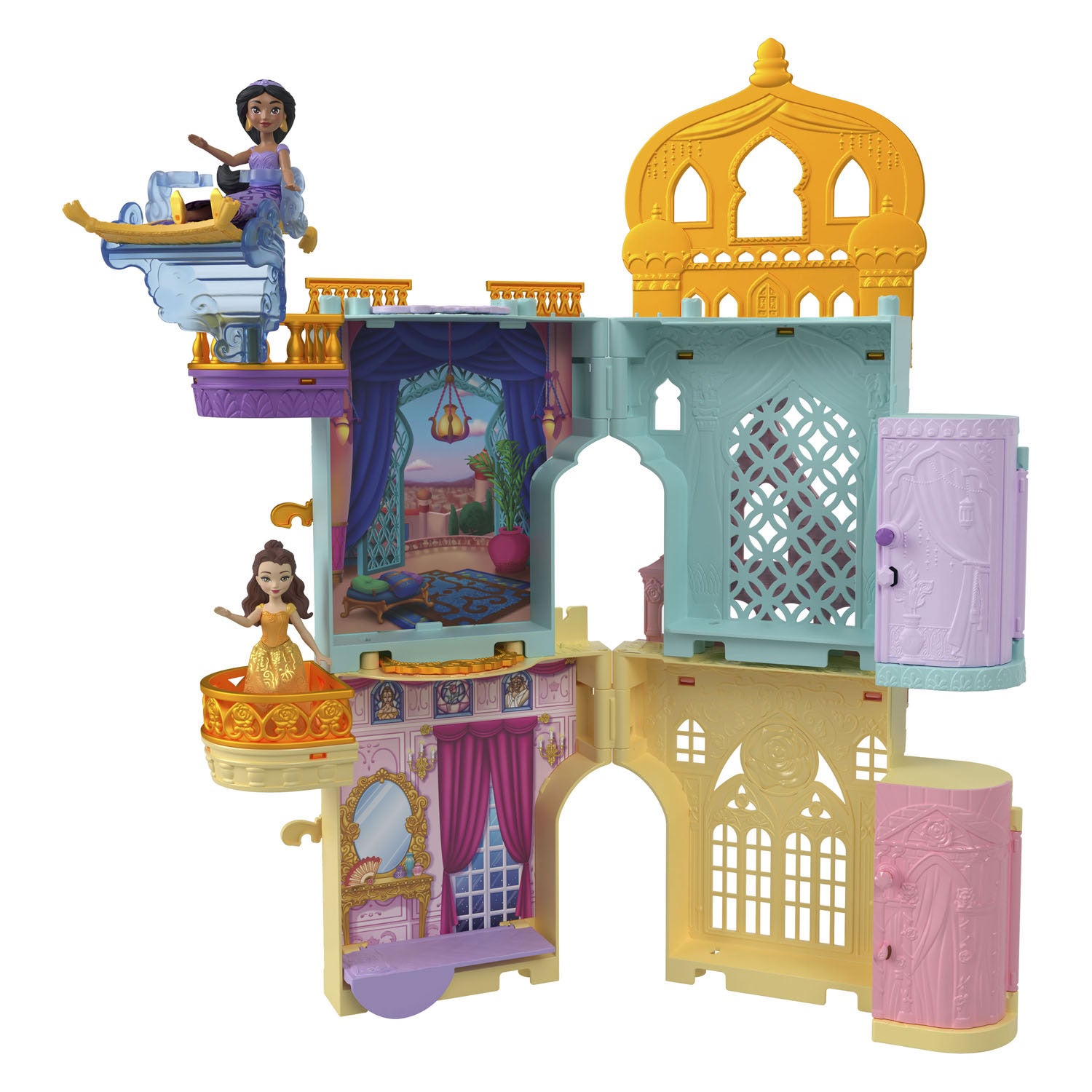 Mattel Princess Staple Stackers Jasmines Palastspiel -Set