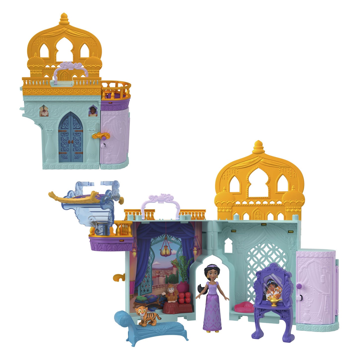 Mattel Princess Staple Stackers Jasmines Palastspiel -Set