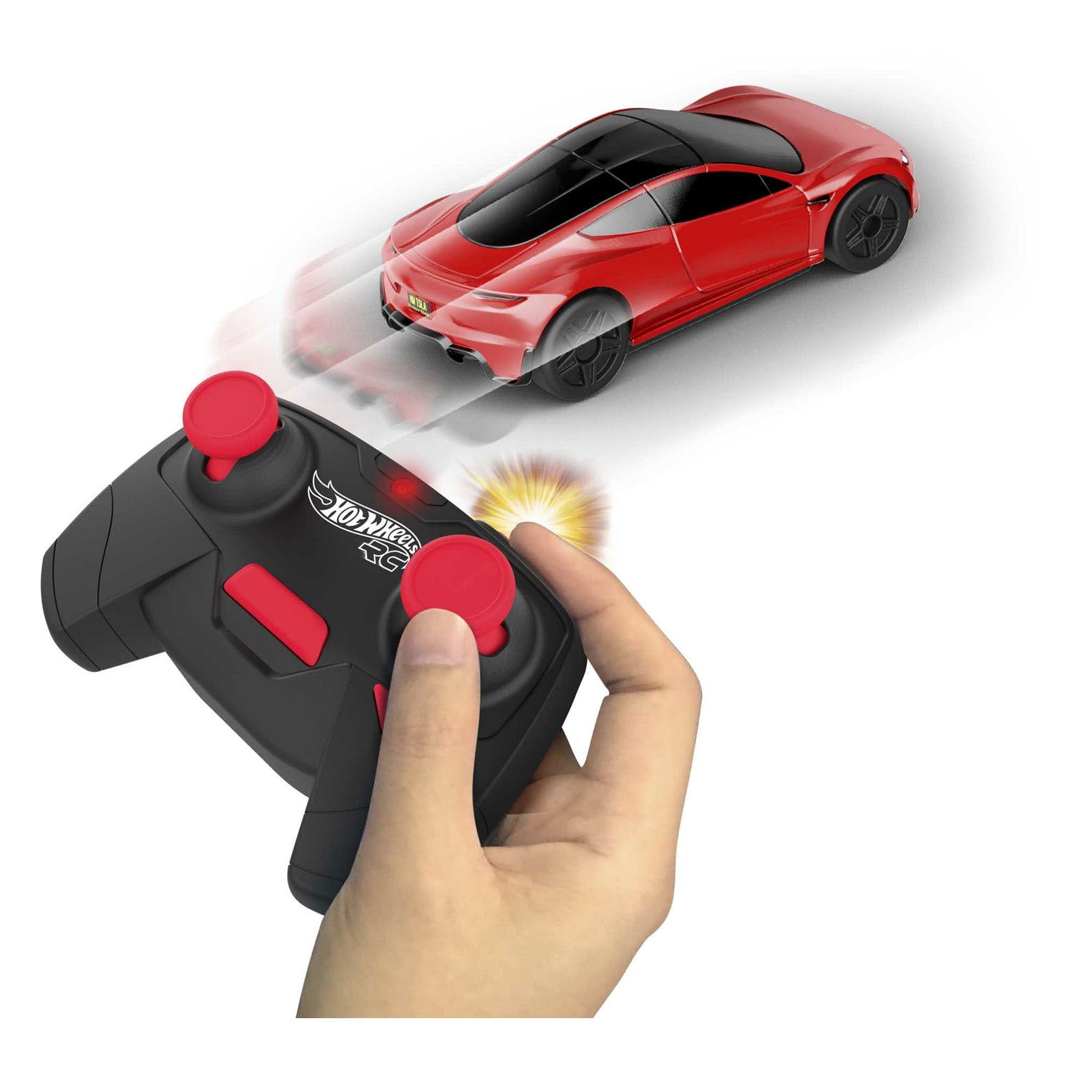 Heiße Räder RC Tesla Roadster Lenkbares Auto