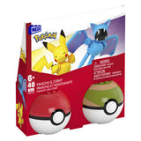 Mattel Mega Constux Pikachu Zubat Bouwset, 40dlg. - afbeelding 2