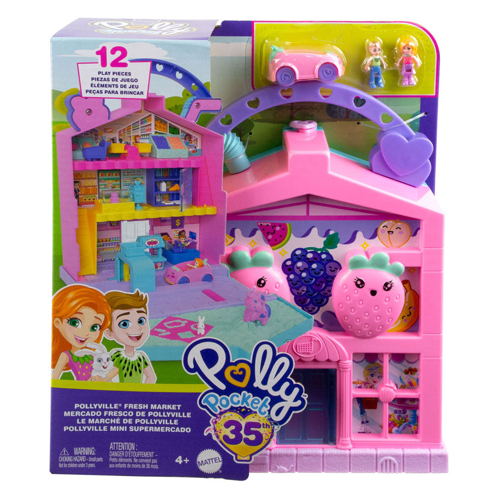 Mattel Polly Pocket Pollyville Vermarkt