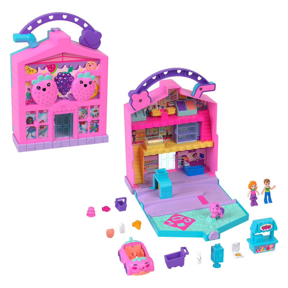 Mattel Polly Pocket Pollyville Vermarkt