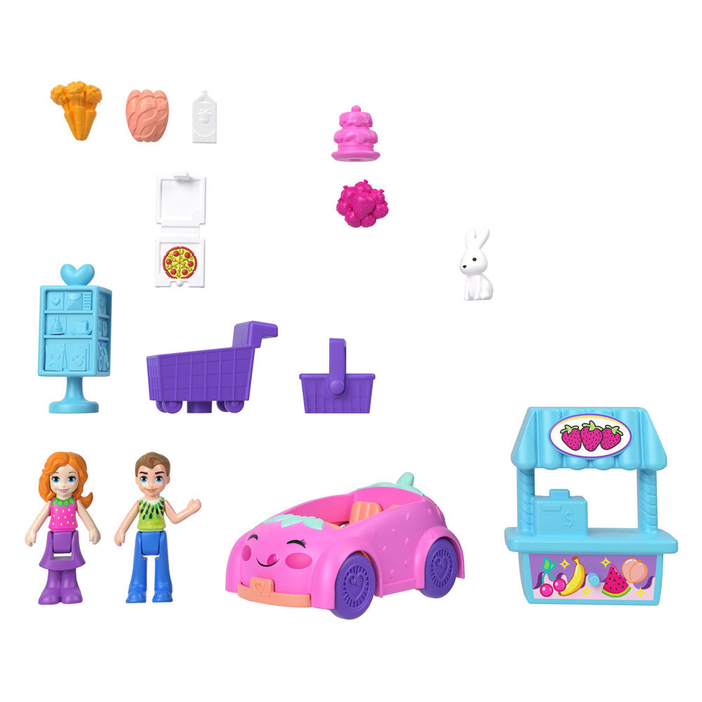 Mattel Polly Pocket Pollyville Vermarkt