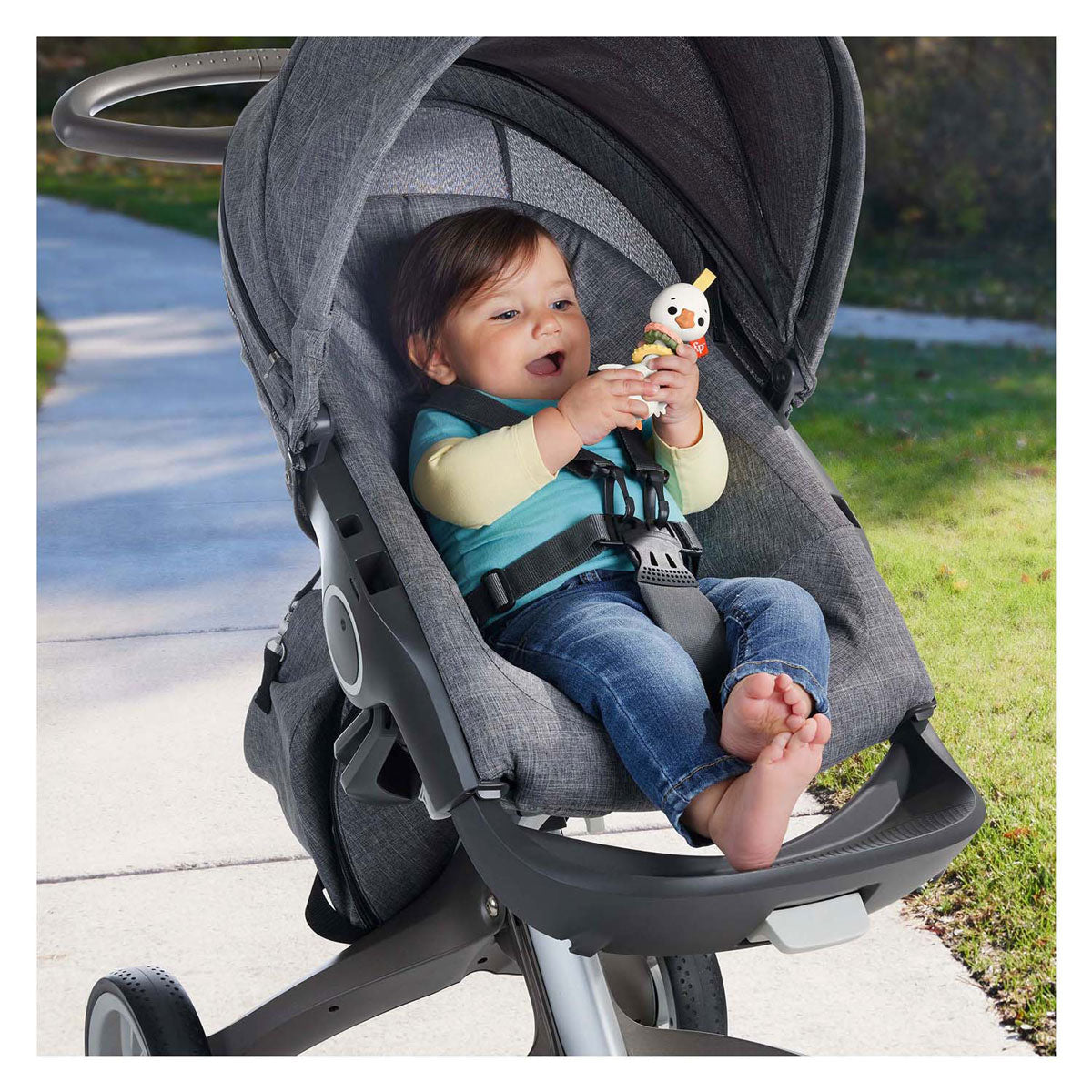 Beißrassel Ente von Fisher Price