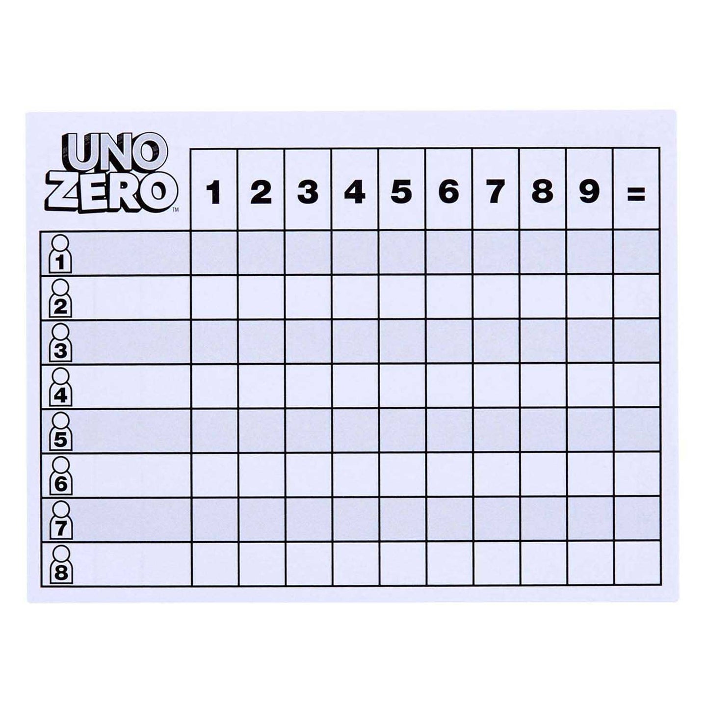 Spiel uno Zero