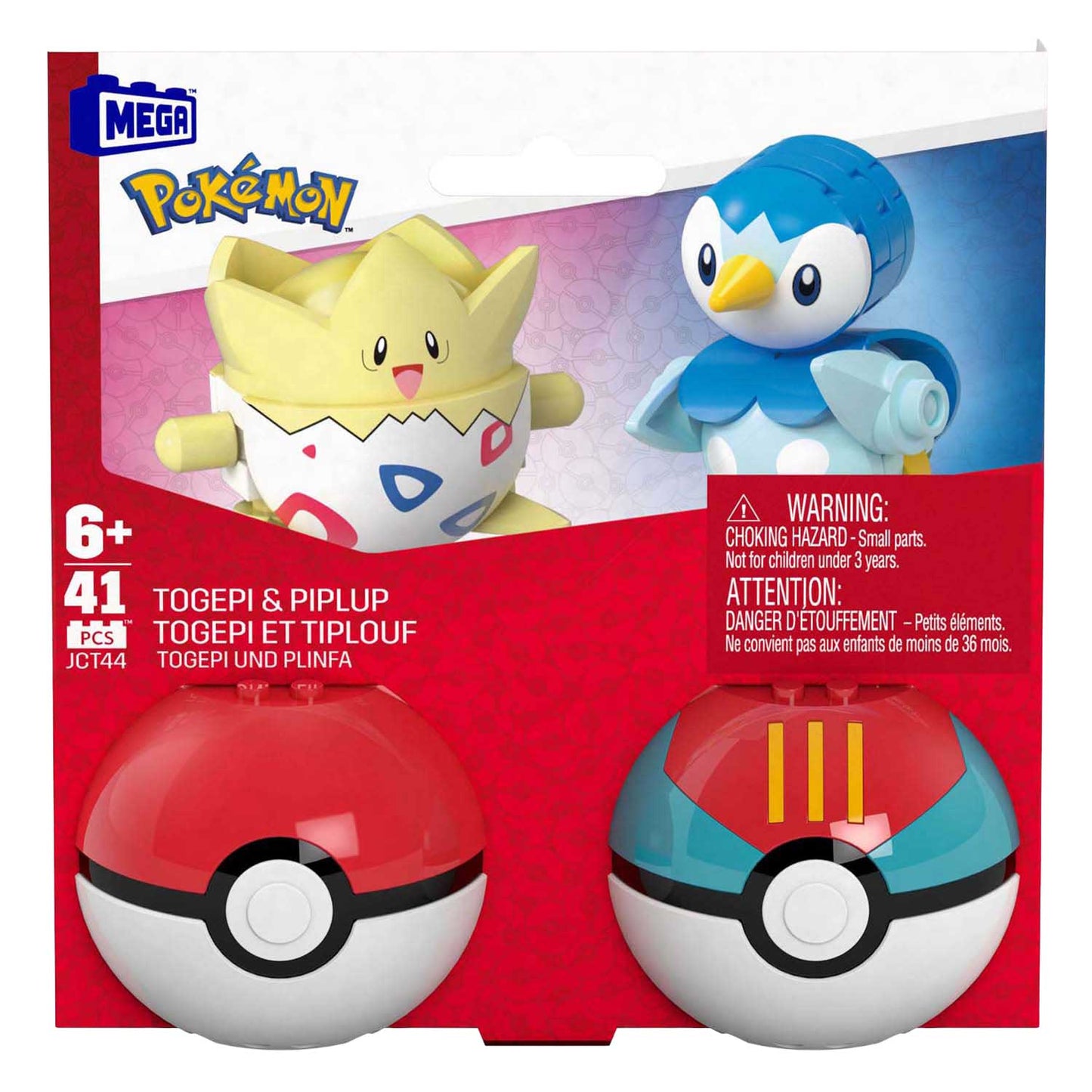 Pokemon Mega 2-Pack Pippup und Togepi