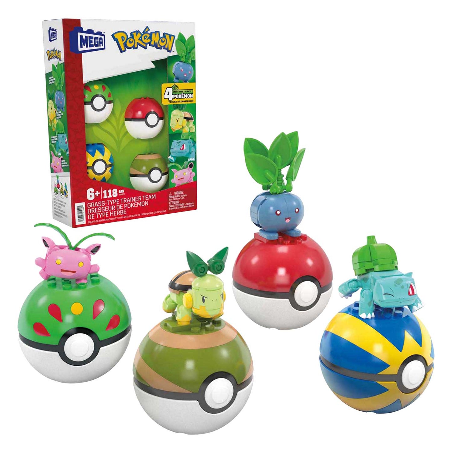 Pokemon Mega Grass Typ Trainer Team
