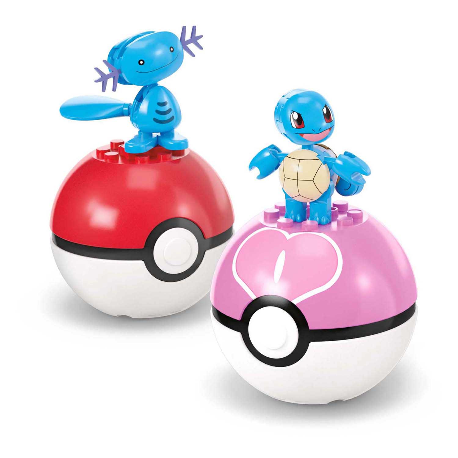 Mega Bloks Mega Construct Pokémon-Bauset – Magikarp, Shellder und Quaxly