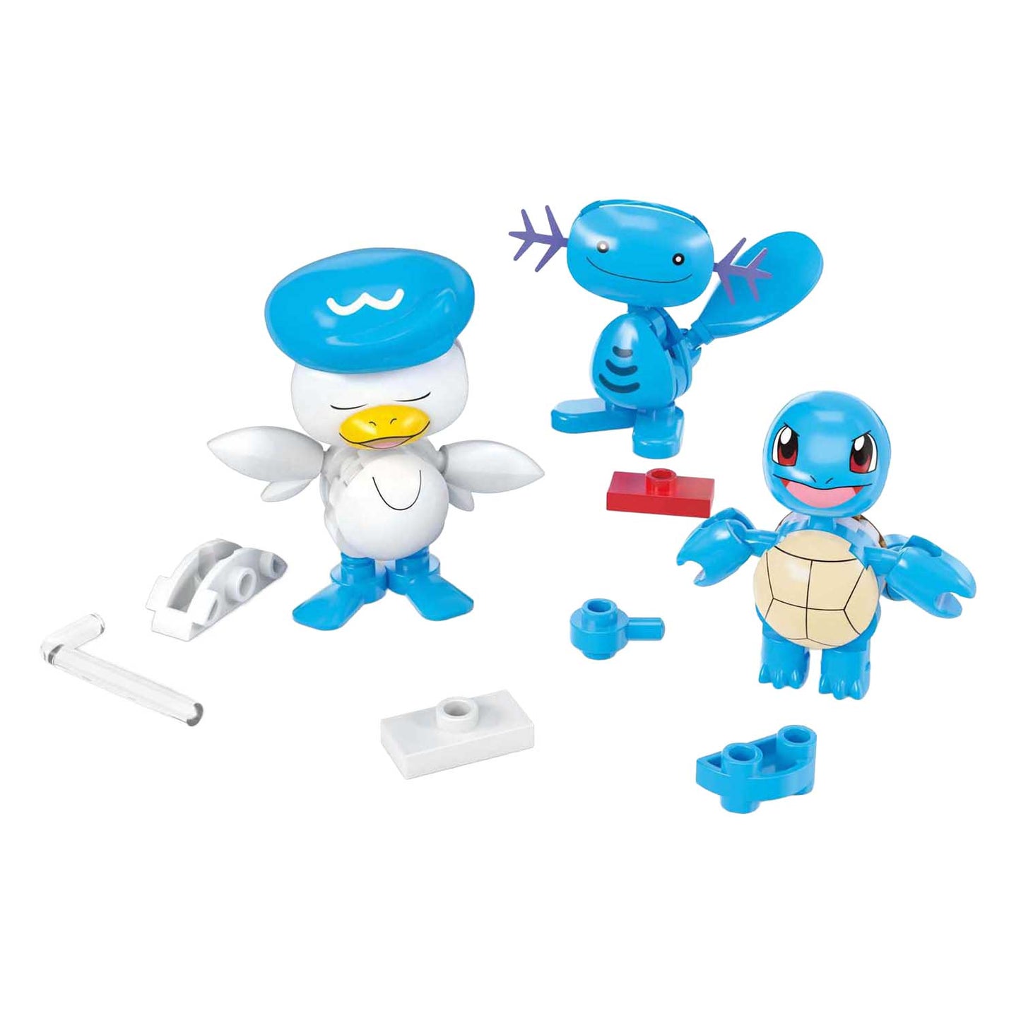 Mega Bloks Mega Construct Pokémon-Bauset – Magikarp, Shellder und Quaxly