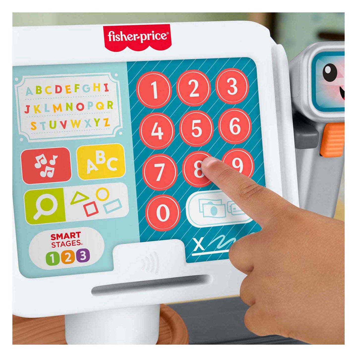Fisher Price Laugh Leder Kassa