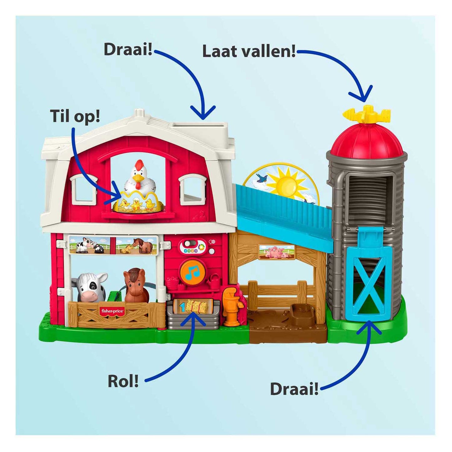 Fisher Price Little People Farm Farm