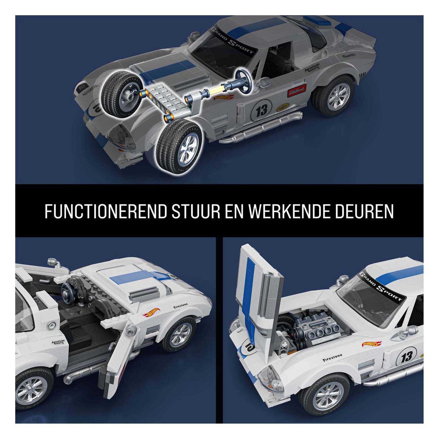 Hot Wheels Elite-Serie Corvette 1:32