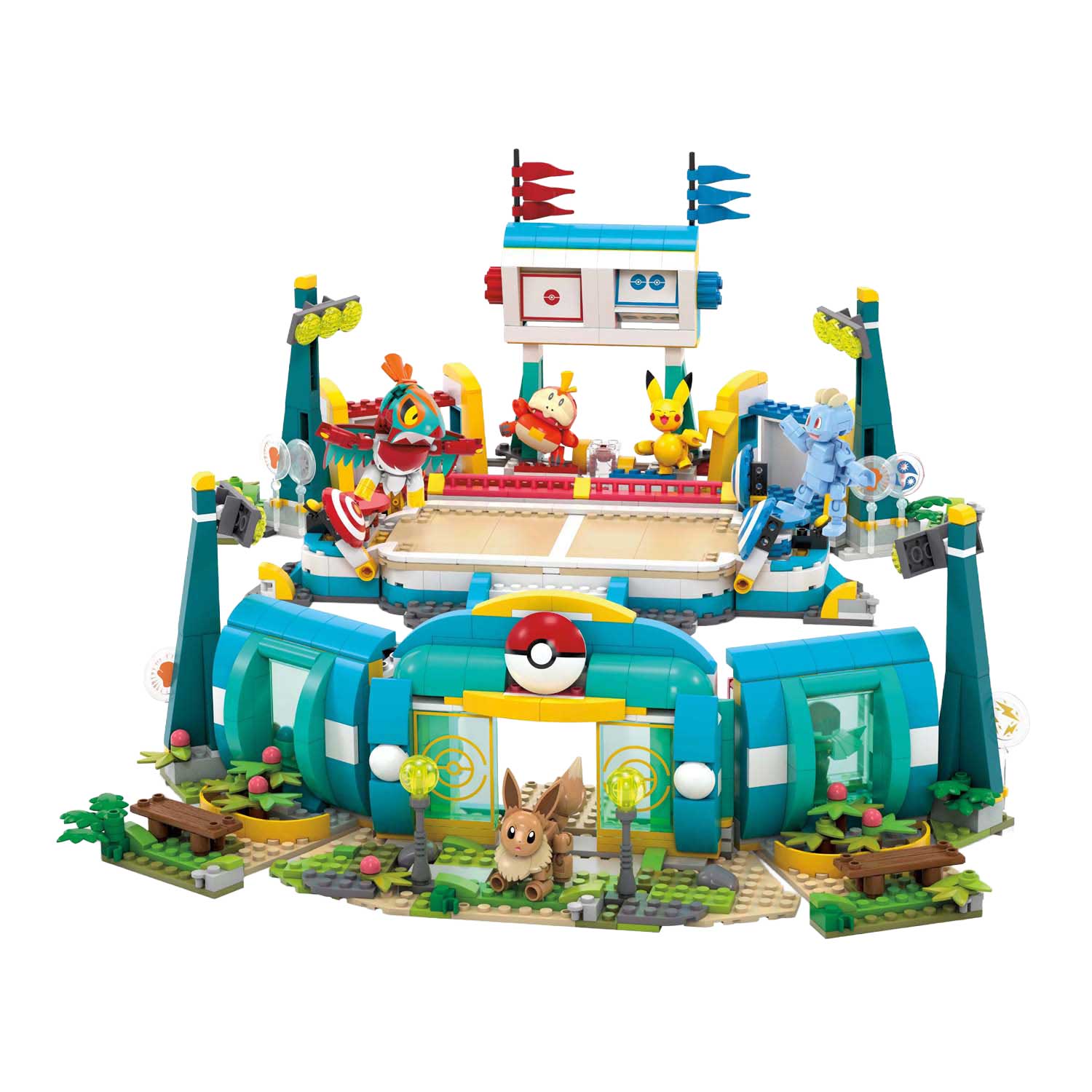 Mattel Mega Construct Pokémon-Bauset – Trainingsstadion