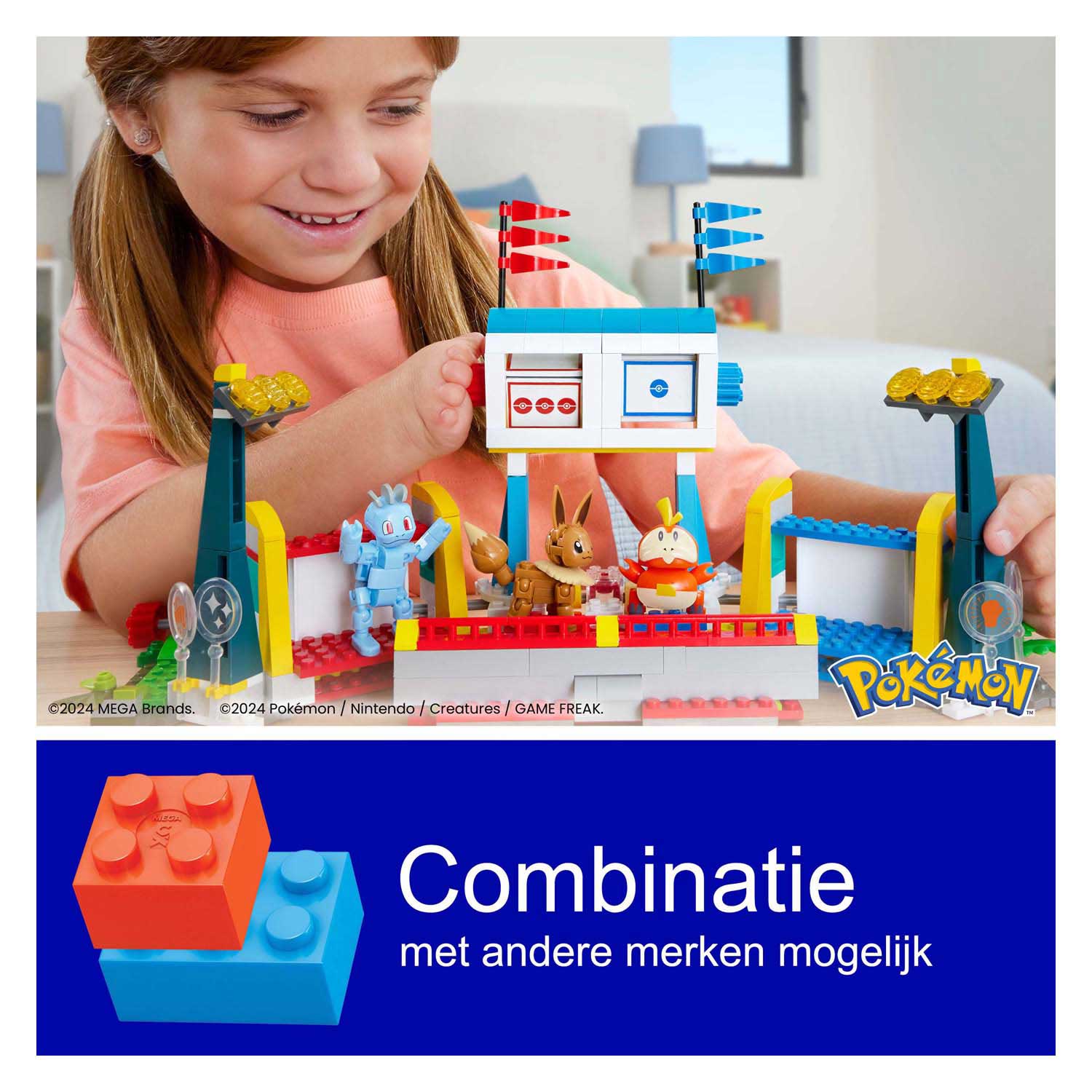 Mattel Mega Construct Pokémon-Bauset – Trainingsstadion