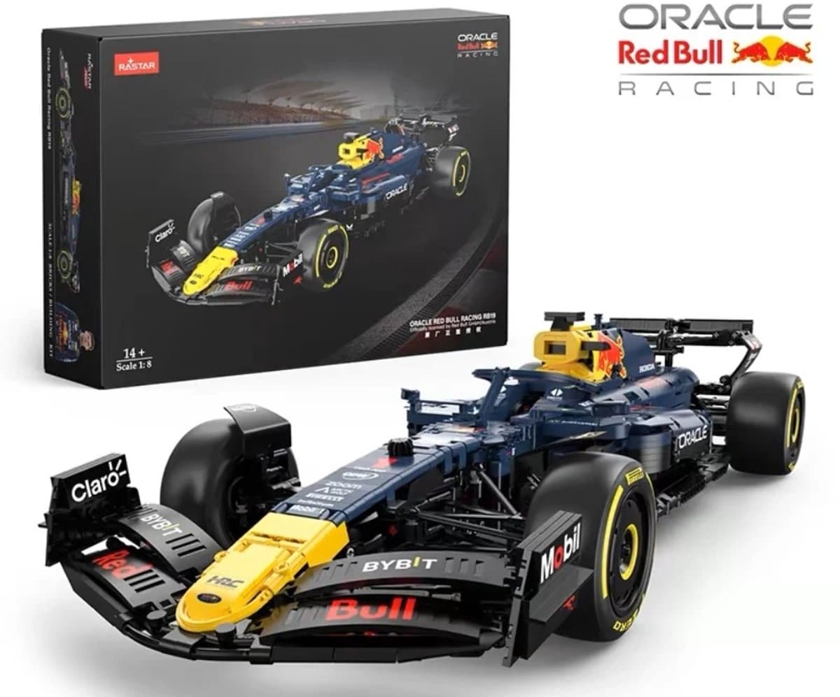 Jonotoys Rastar Bausatz des Oracle Red Bull RB 19 Rennwagens