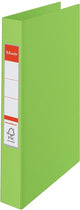 Esselte Vivida 4-Ring-Ringbinder für 190 A4-Blätter – Rückenbreite 42 mm – Grün