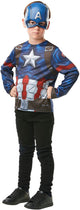 Rubies France – Set aus Oberteil und Maske von Captain America für Kinder