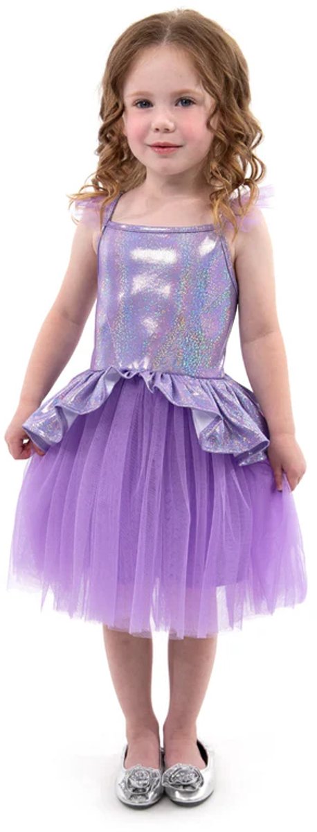 Kleine Abenteuer – lilafarbenes Tutu-Kleid – Größe 110-122