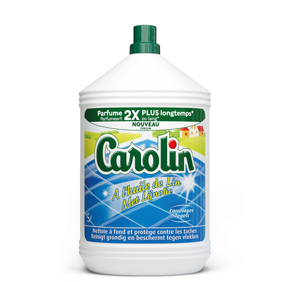 Carolin 1071926 – Leinöl Boden 5l | 2 Stk