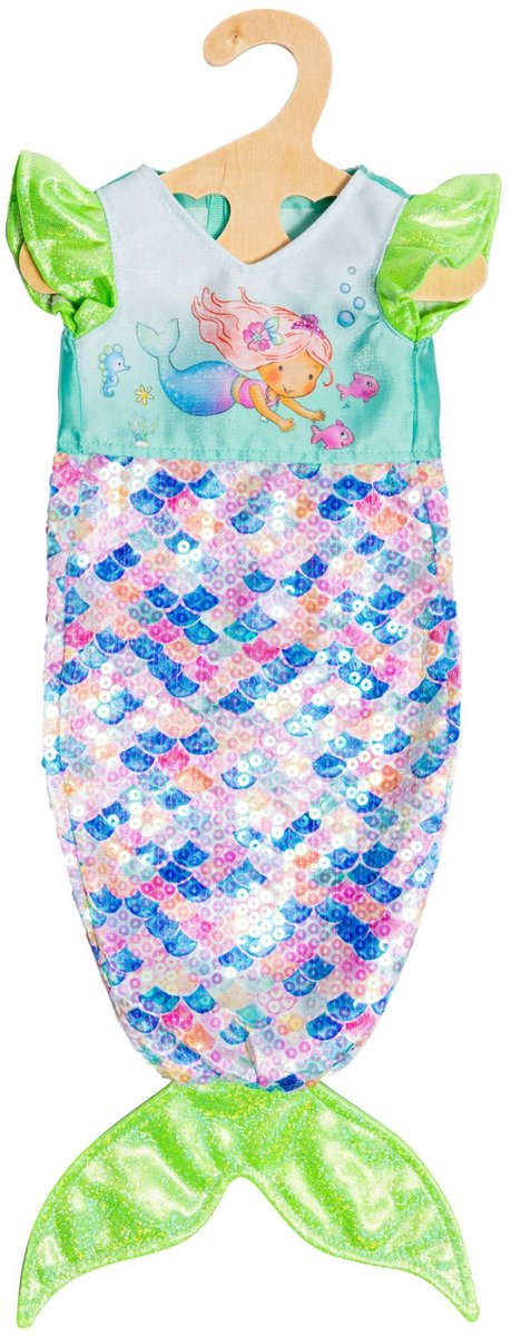 Puppen Meerjungfrau Kleid Yara, 28-35 cm