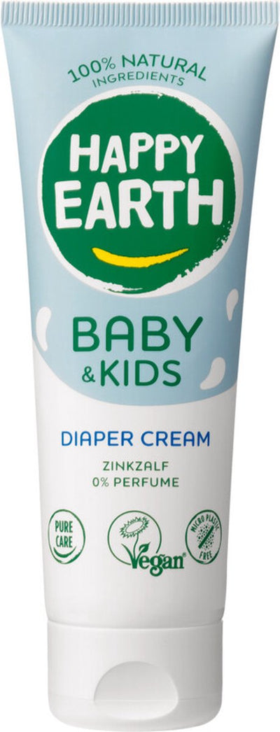 Happy Earth Baby Kids 100 % natürliche Zink-Po-Creme – 75 ml