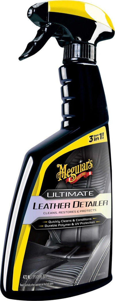 Meguiars ultimativer Lederaufbereiter – Autolederbehandlung – Lederreinigungsauto – 473 ml