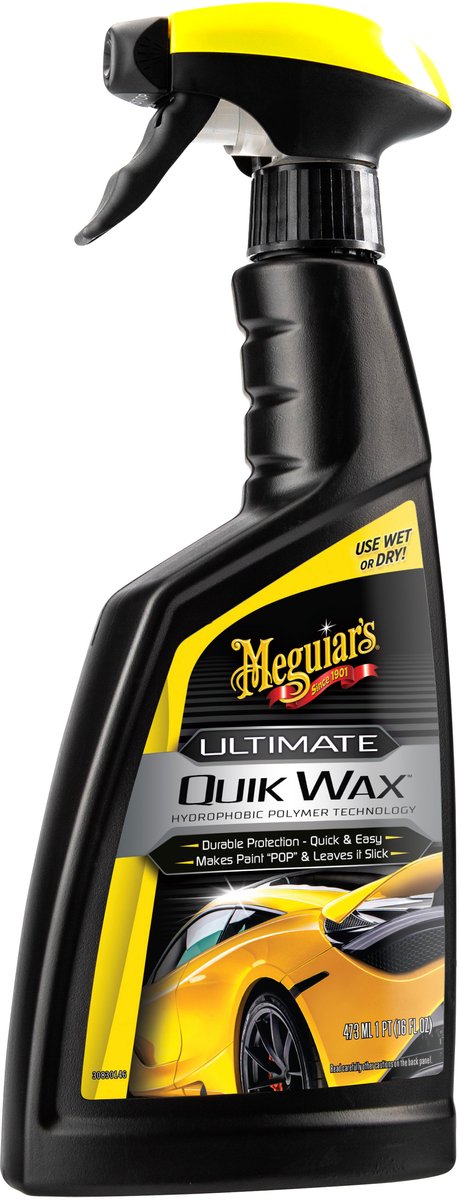 Meguiars ultimatives Quik-Wachs – Autowachs – Sprühwachs – 473 ml