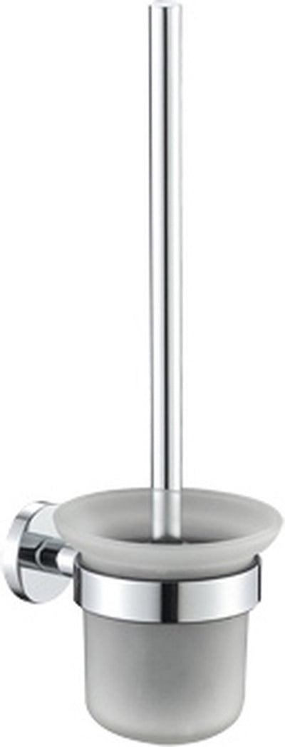 Plieger Vigo WC-Bürste – WC-Bürste mit Glashalter – Wandhalter – 10 Jahre Garantie – Chrom