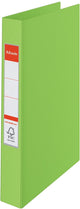 Esselte Ringbuch Vivida A4 2-Ring O-Mech 25 mm PP grün – 10 Stück
