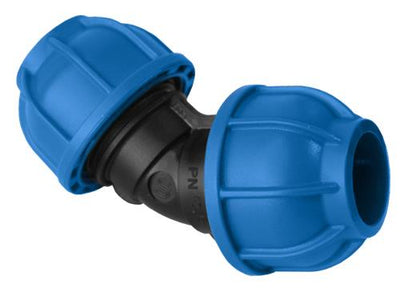 Alubogen 45°. ø32mm