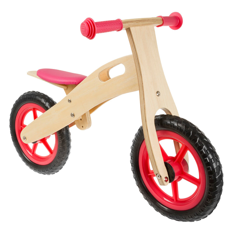 MSG -Holzkugel Fahrrad mit Hrep Wood 12 Zoll rot