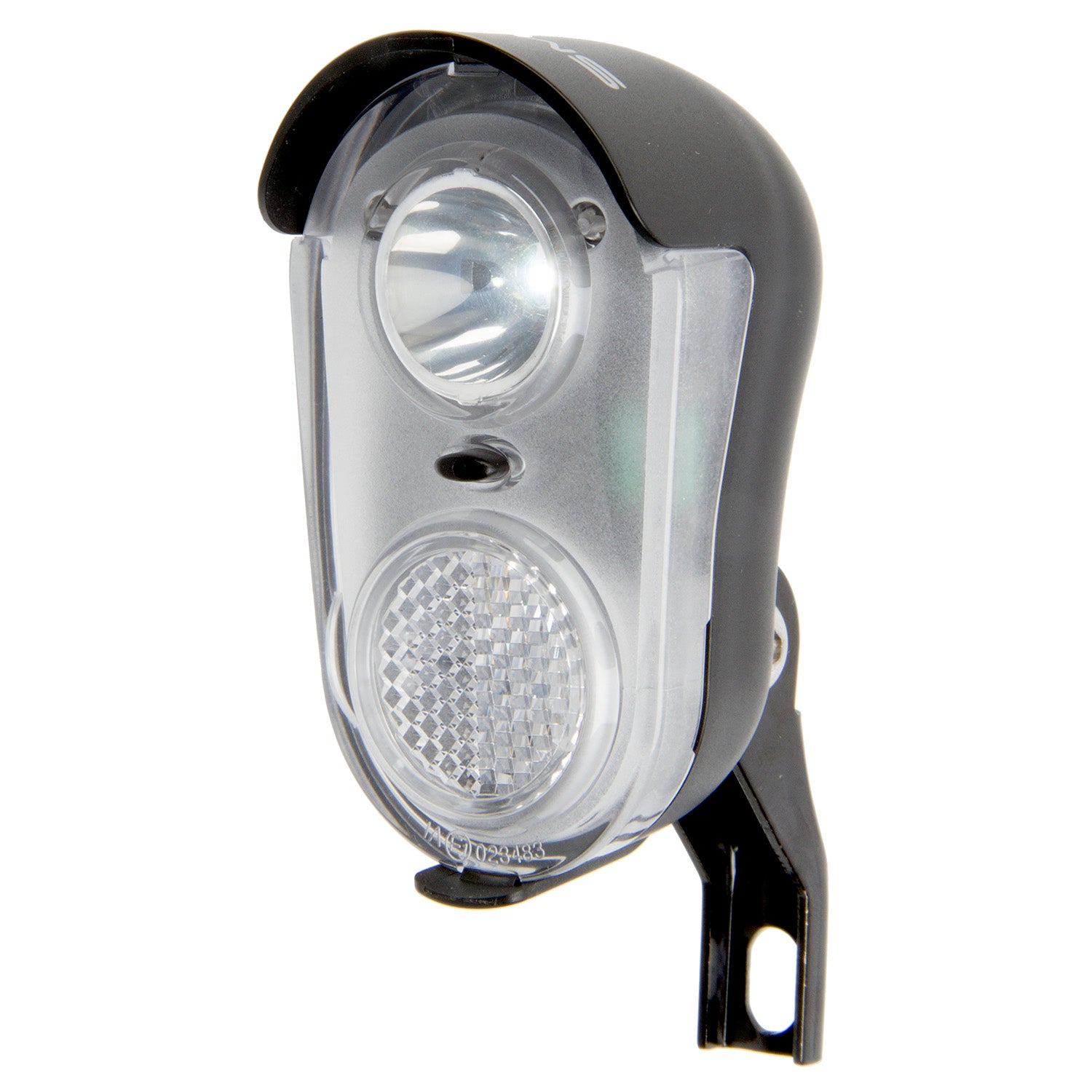 Frontlichtbatterie 15 Lux LED schwarz
