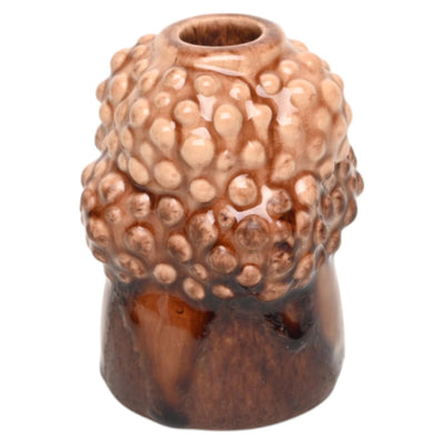 Kerzenhalter mit Mansion-Atmosphäre, Vince, Keramik, 8,5 x 8,5 x 10,6 cm