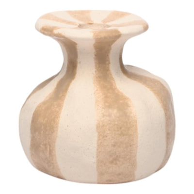 Mansion Atmosphäre Kerzenständer Larisa cremeweiß 10,5xh10,3cm