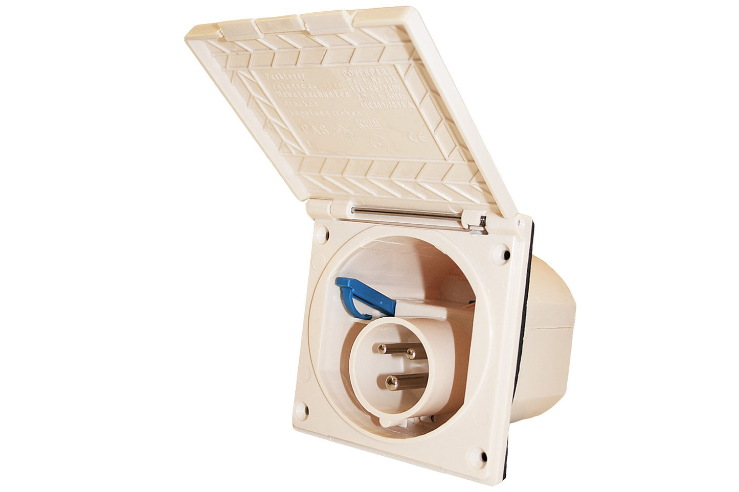 Standard-CEE-Eingangsbox beige
