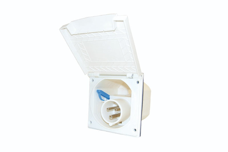 Neue Modellreihe Cee-Eingangsbox weiß
