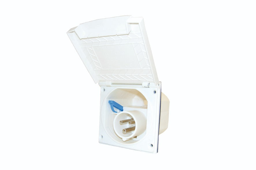 Neue Modellreihe Cee-Eingangsbox weiß
