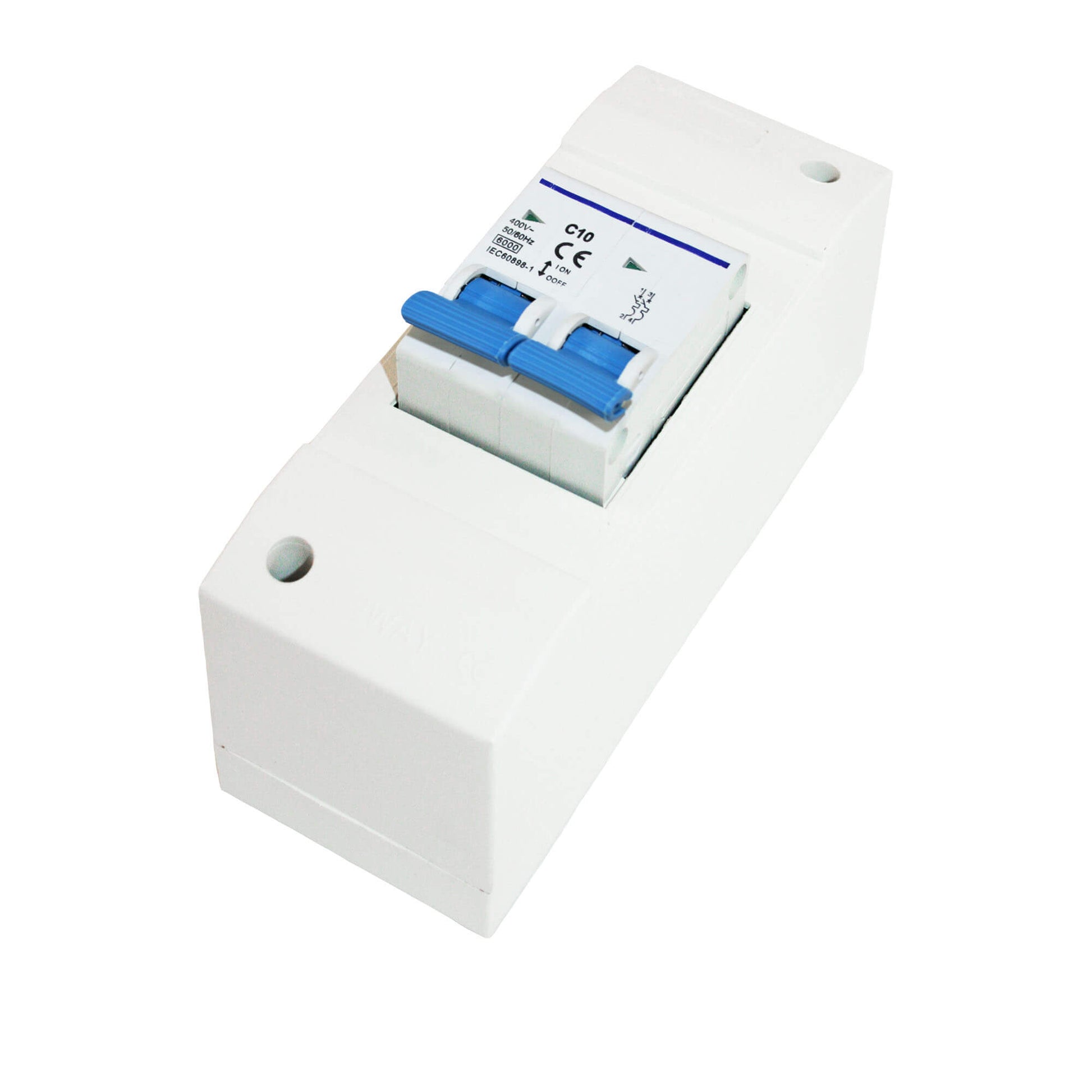 NGK-Sicherung 2-Modul mit zweipoligem Leistungsschalter B10A